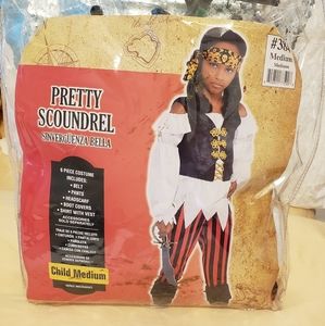 Pirate costume (child- Medium)